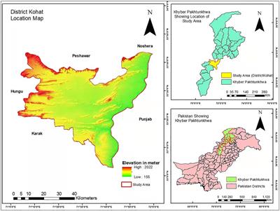 Groundwater potential zone mapping using geographic information systems and multi-influencing factors: A case study of the Kohat District, Khyber Pakhtunkhwa